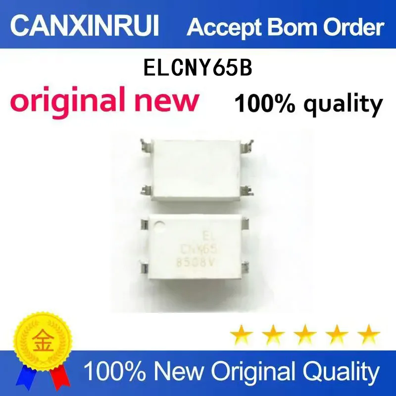 

(5-100 Pieces) Brand new original ELCNY65B silk screen printing CNY65 DIP-4 spot chip