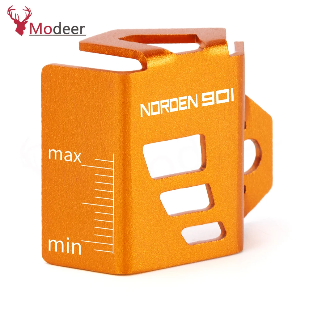 norden 901 CNC Aluminum Rear Brake Fuel Tank Oil Cup Cover Protector Motorcycle Accessory for HUISQ 901 norden norden901 2022