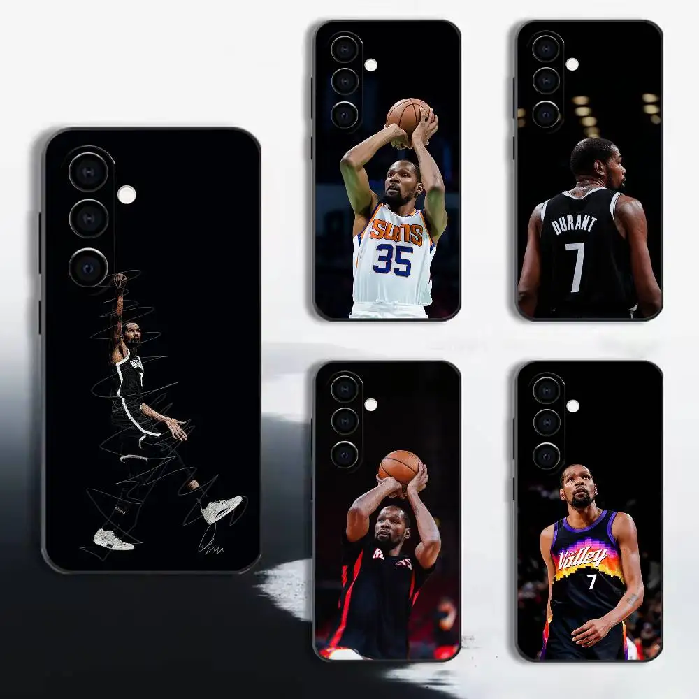KD-K-Kevin Durant-Slim Reaper  Phone Case Black Soft Silicone TPU For Samsung A72,A51,A70,A71,A53,A52,A73