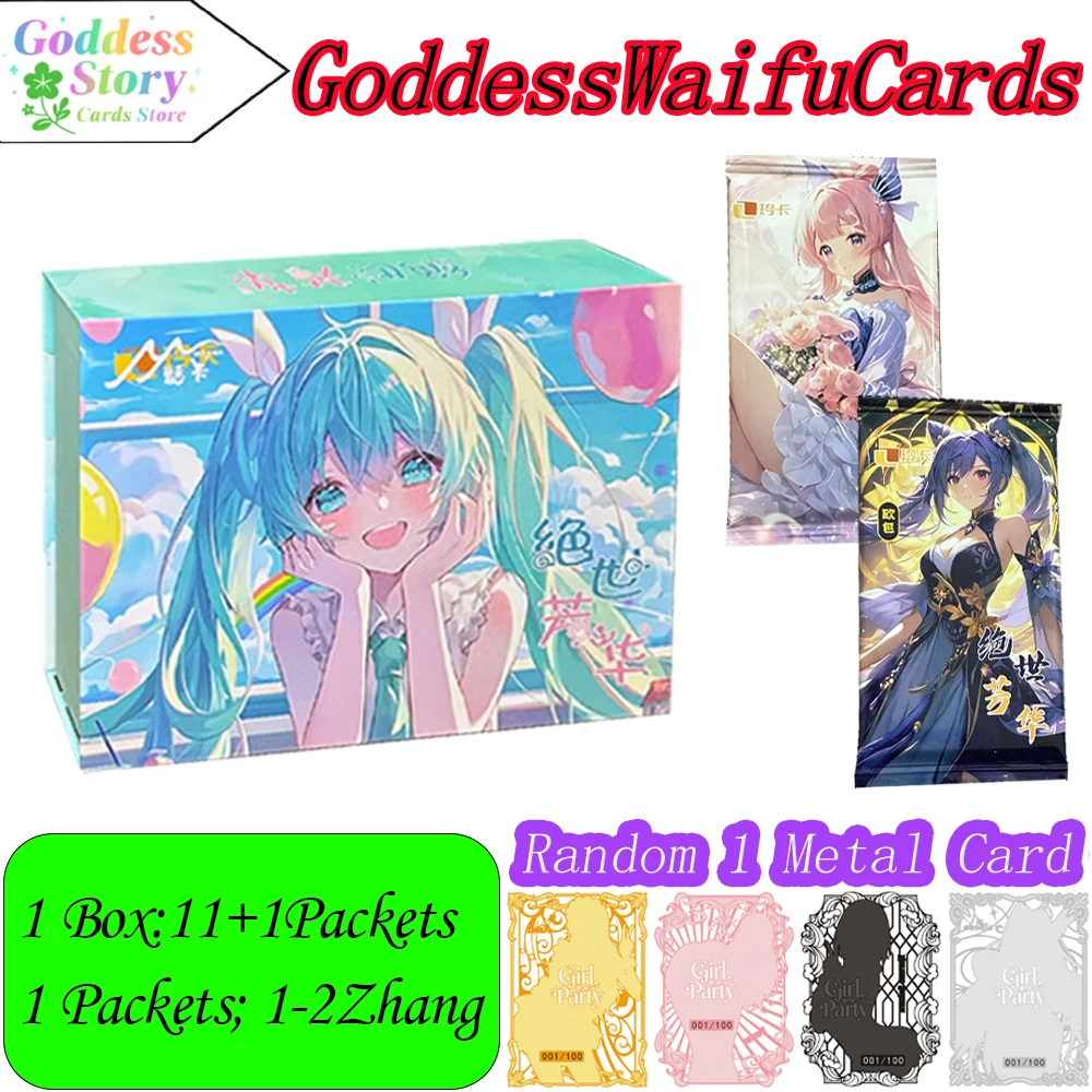 

Peerless Beauty Goddess Story Card Full Set Anime Games Girl Party Swimsuit Bikini Feast Booster Box Doujin Toys And Gift