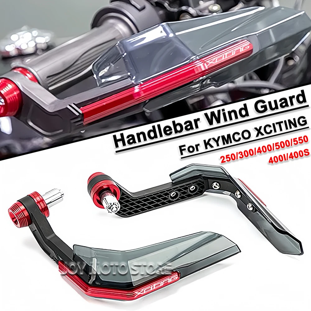 

For Kymco Xciting 250 300 400 500 550 Motorcycle Modification Accessories Handlebar Brake Clutch Lever Hand Guard Wind Guard