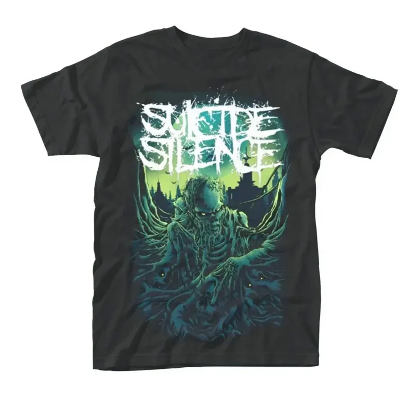 Suiciddee Silence the falling mens t-shirt piccola taglia nera novità