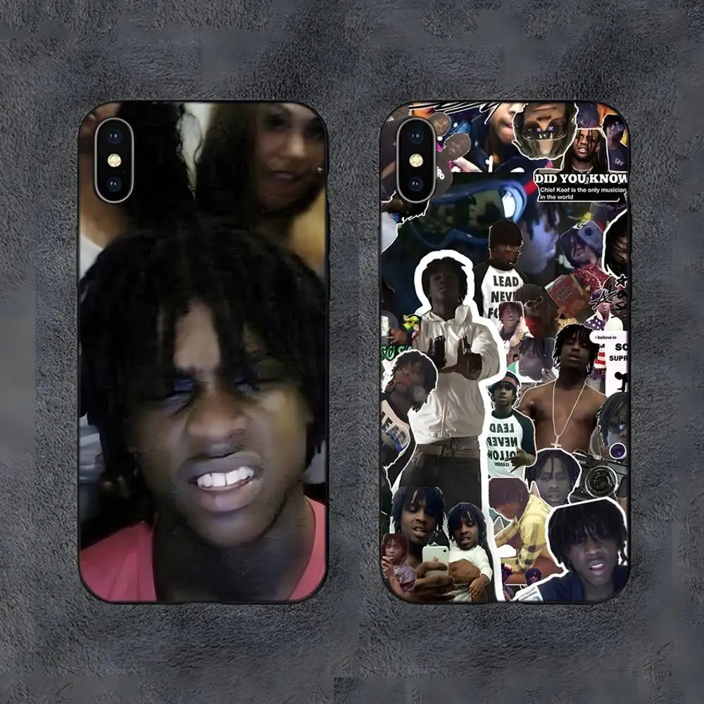 

Rapper C-Chief Keef Phone Case For Samsung S25,S24,S22,S23,S30,Ultra,S20,S30,Plus,S21 Fe,10,9,5G Silicone Cover