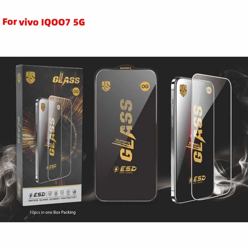

10X Tempered Glass Screen Protector For vivo IQOO7 5G 8 9 SE 9T 10 11 11S 12 13 Neo5 Life Lite S SE 6 7 8 PRO 9S PRO+10R T1 4G