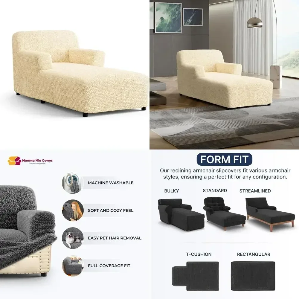 

Горячие продажи! Чехол для шезлонга Paulato Gaic - эластичный полиэстеровый чехол для мебели с меховой обивкой.