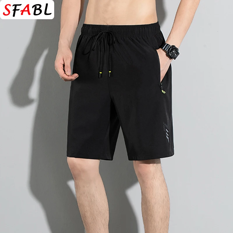 

Beach Shorts Men Gym Fitness Casual Shorts Quick Dry Sweatpants Running Sports Short Pants Breathable Jogging Shorts Quick Dry
