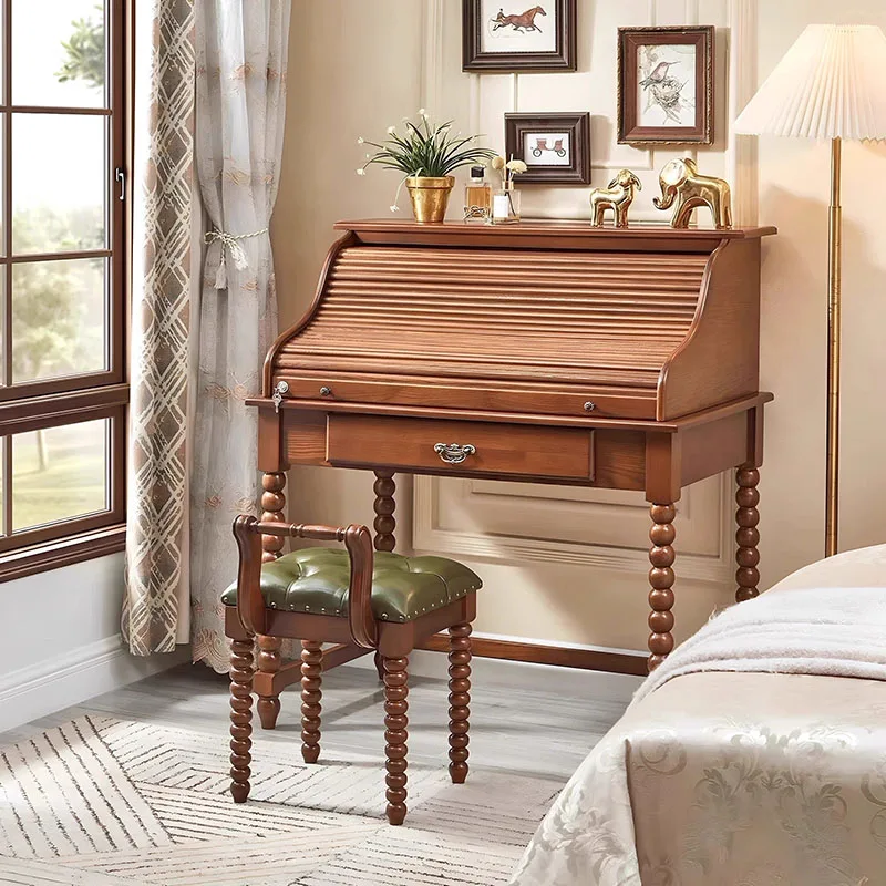 

Classic Design Vanity Table Simple Senior Bedroom Makeup Vanity Table Storage Nordic Coiffeuse De Chambre Home Furniture