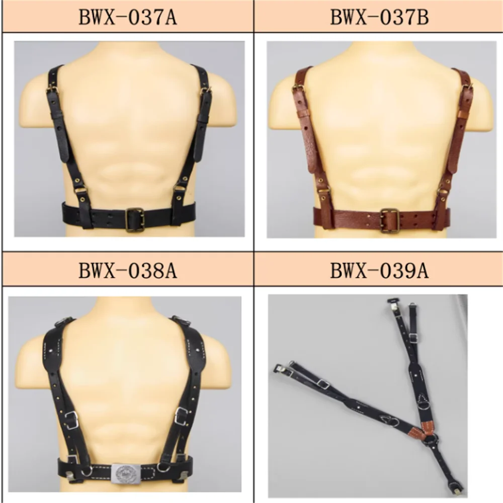 

Snail BROWN ART 1/6 Scale Male Soldier Shoulder Straps Armed Belt Model Accessories Fit 12" Action Figure Body In Stock