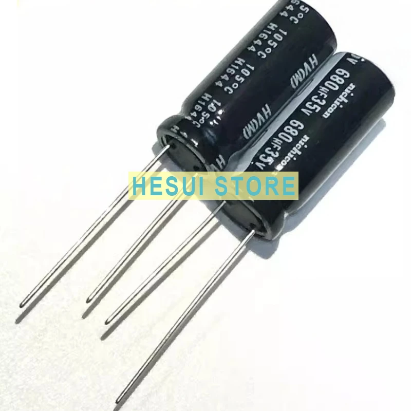 10PCS Electrolytic capacitor 35V680UF 10X25 HV high frequency low resistance long life NICHICON