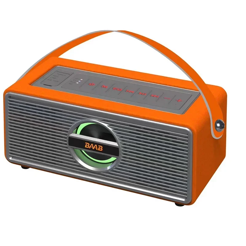 2026/Portable Bluetooth Speakers with Rechargeable Battery Type-C Connectors sound zone mini speaker BT speaker stereo with usb/