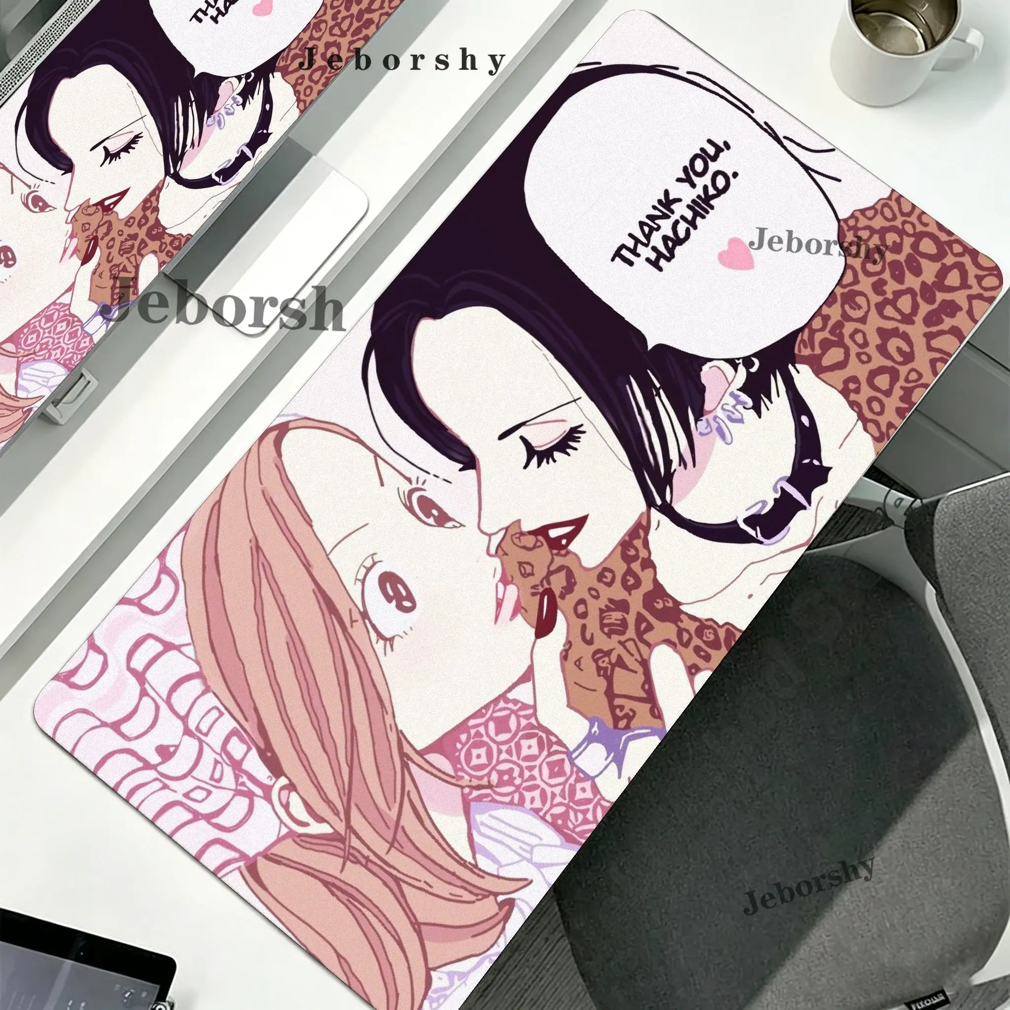 Anime Nana Osaki Mouse Pad Non-slip Gaming Mousepad Gamer E-Sports Mouse Mat Game Mechanical Keyboard XXL Desk Mat