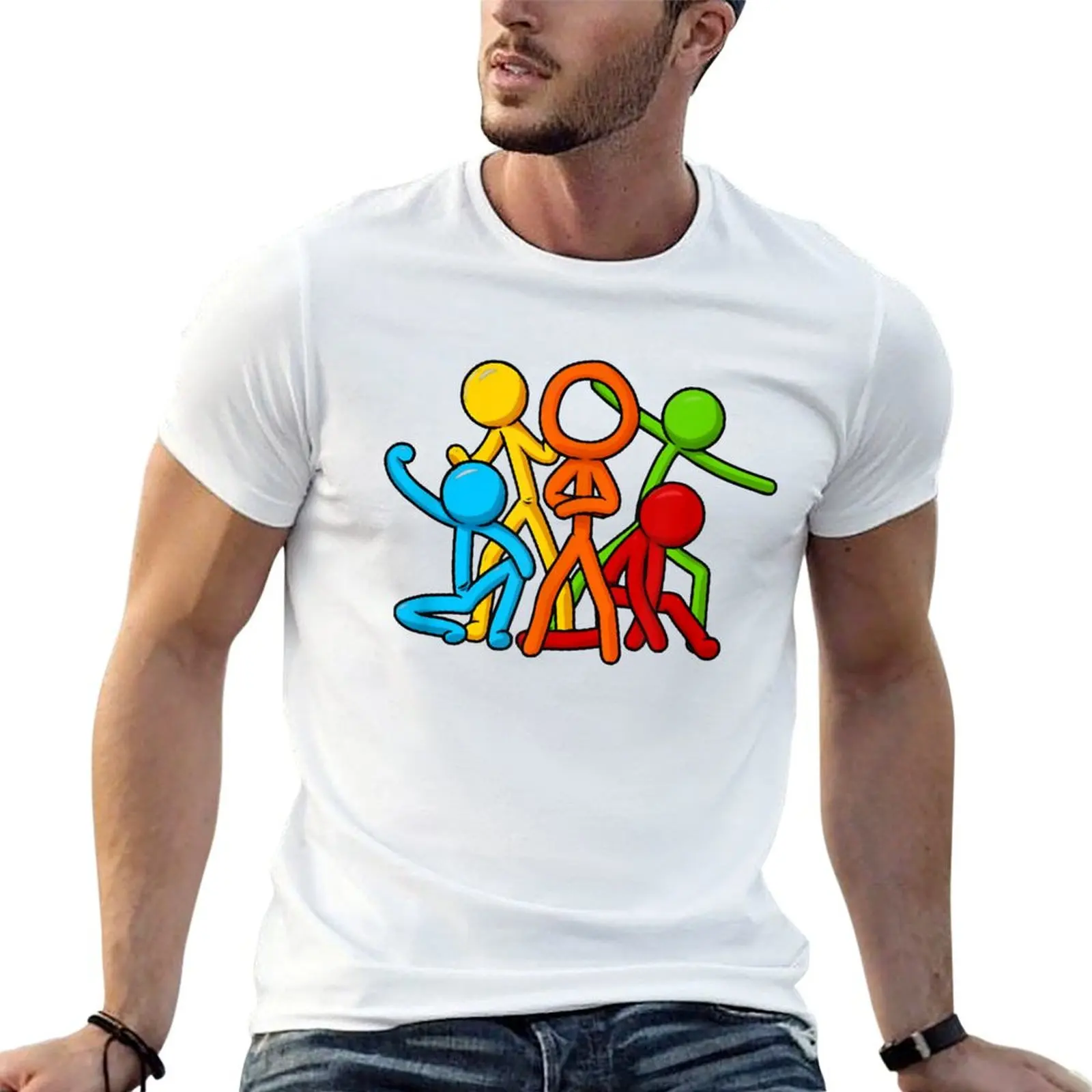 Alan Animation Becker T-Shirt man t shirt cotton high quality t shirt man plain T-Shirt