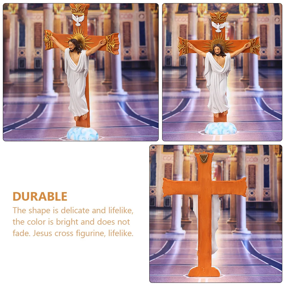 

Creative Decoration Premium Resin Wall Hanging for Bedroom Living Room Religious Home Ornament Christian Cross