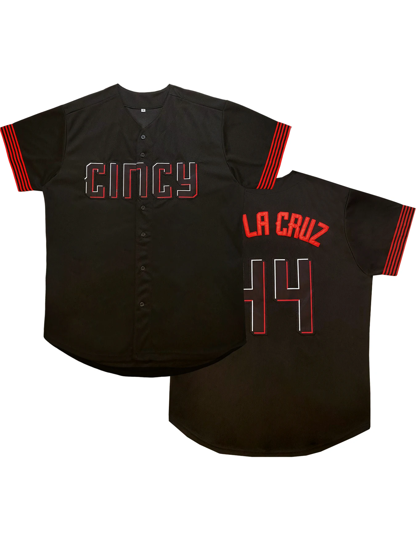 cincy-camisa-de-beisebol-bordada-44-para-homens-e-mulheres-preta-manga-curta-casual-uniforme-esportivo-moda-streetwear