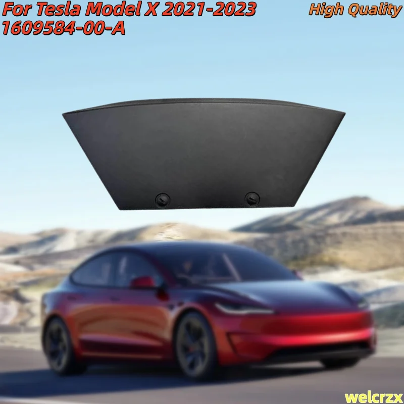 

1609584-00-A For Tesla Model X 2021-2023 Cap Tow Hitch Cover Replacement 160958400A Accesorios Rear Trailer Hook Bumper Cover