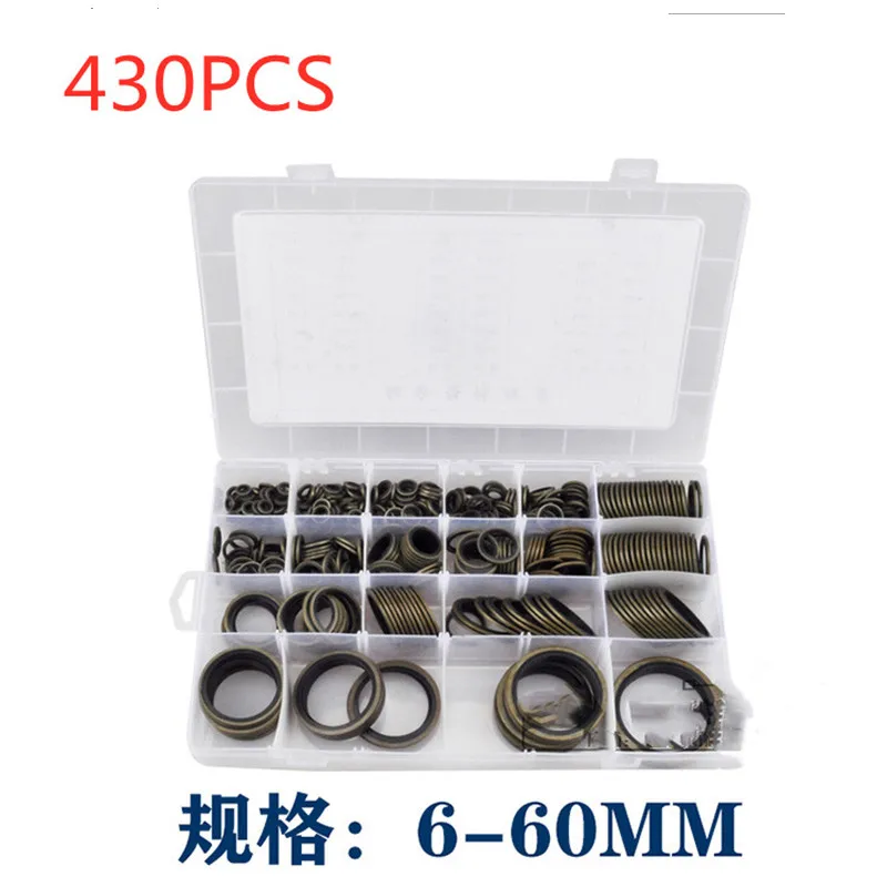 Combination pad repair box car repair repair box high pressure tubing gasket auto repair gasket repair box rubber bag gaske