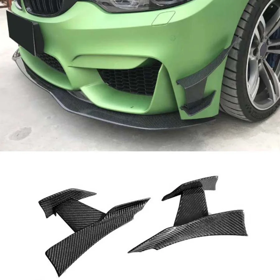 

Car accessories body kits M3 M4 carbon Fiber Front Fender Air Vent Trim Spoiler For BMW F30 F32 Perfect Fitment