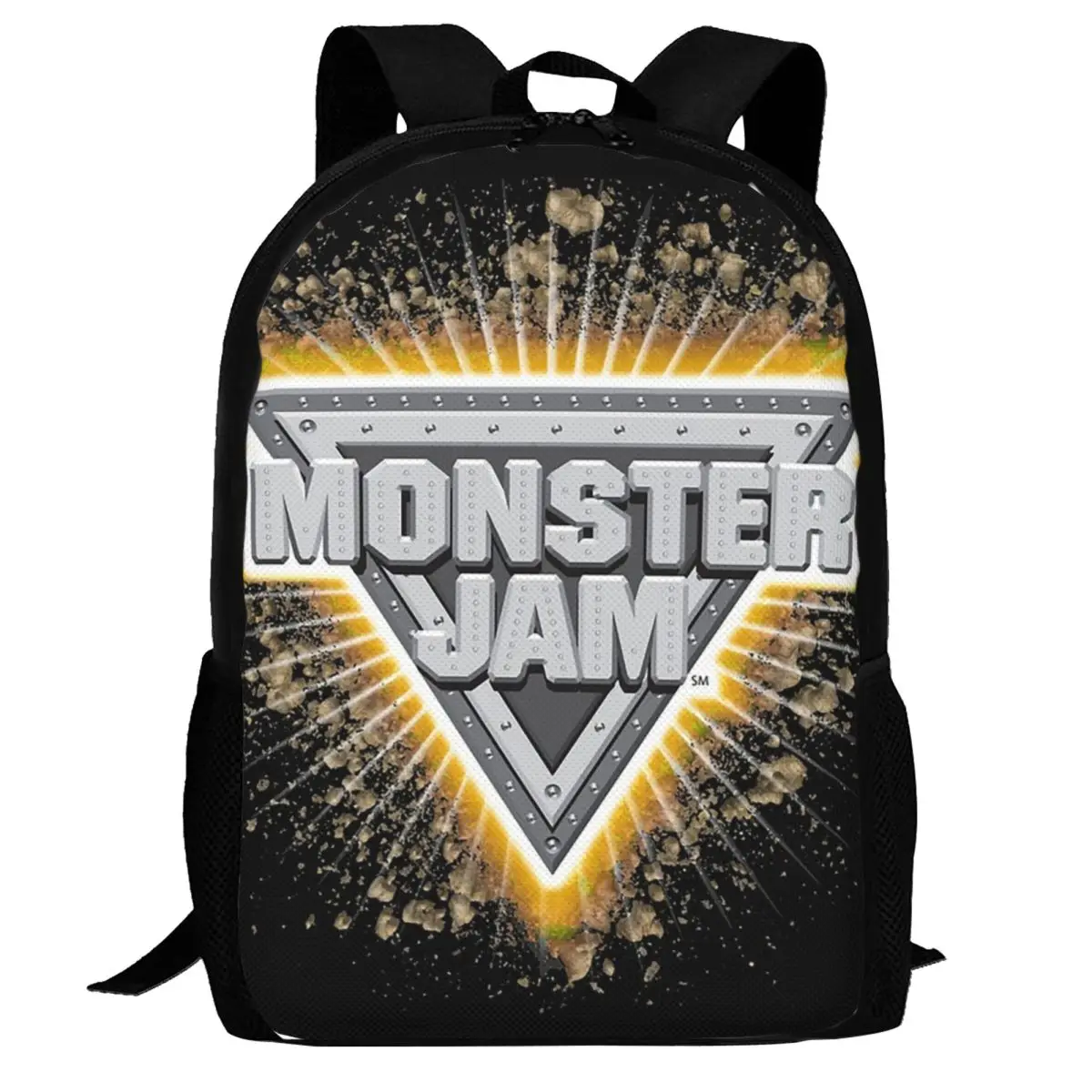 

Рюкзак Monster Jam, вместительный рюкзак для детей, школьная сумка, сумки через плечо для мужчин и женщин