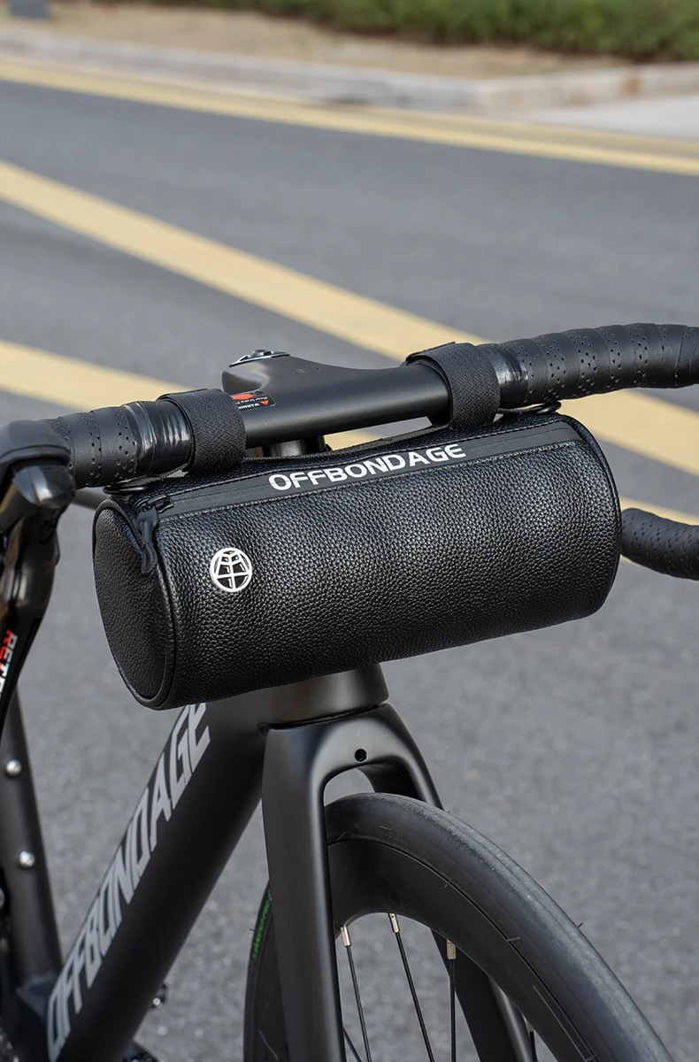 OFFBONDAGE Fahrradtasche Fahrrad-Fronttasche Wasserdichte Lenkertasche Tragbare multifunktionale Umhängetasche Fahrradzubehör – Detail 3