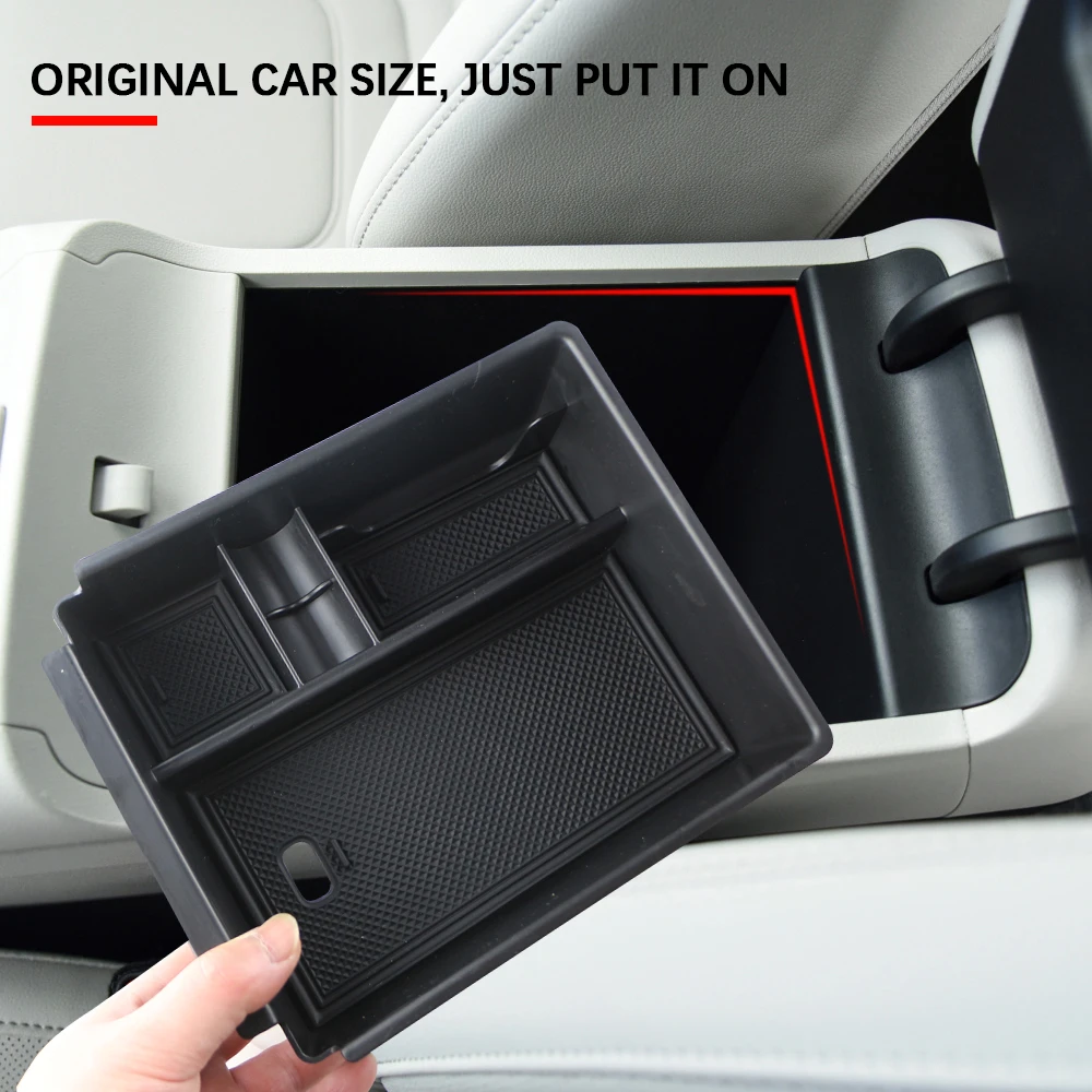Car Center Console Storage Box for Hyundai Tucson NX4 2021 2022 2023 2024 Armrest Storage Tray Holder Organizer Accessories