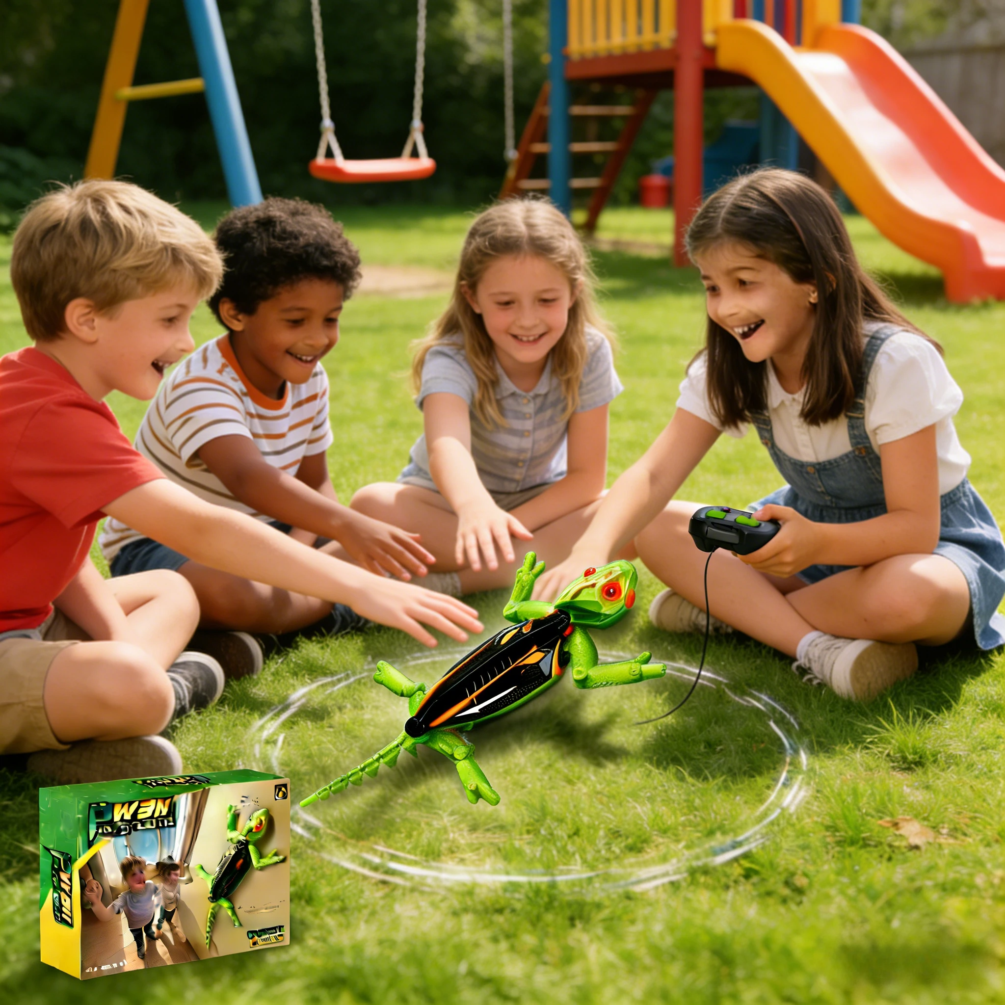 

Magic Climber! RC Wall Climbing Lizard Robot Toy, Remote Control Gecko that Climbs Glass & Smooth Walls, Realistic Biomimetic