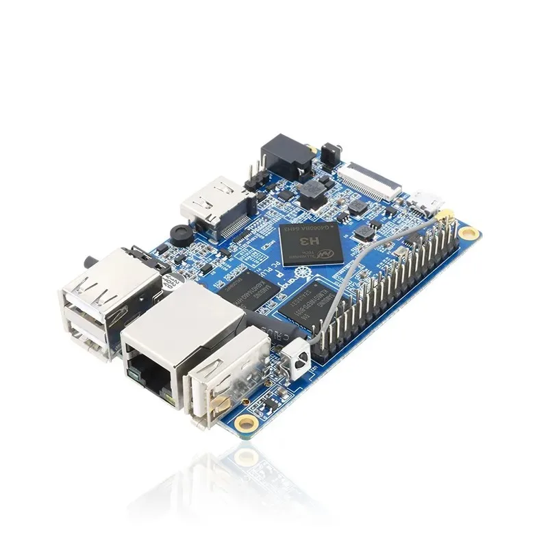H3 Quad-core Single Board Development Board 1GB Memory Onboard WiFi Lubuntu System, Embedded Mini Industrial Control Main Board