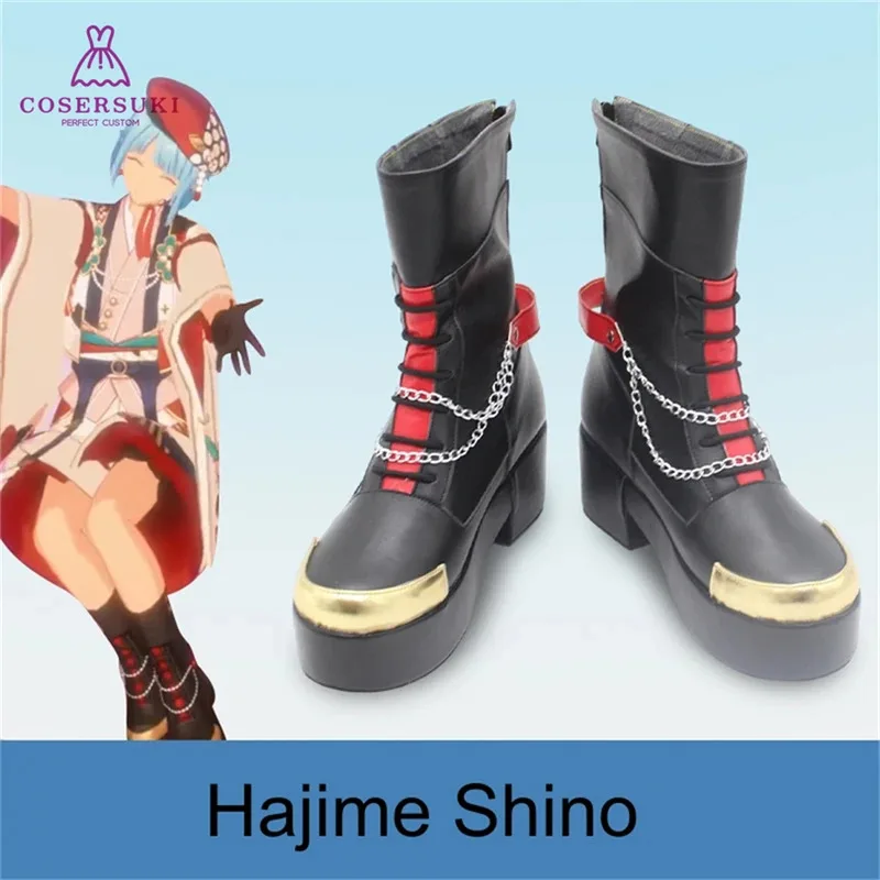 

Ensemble Stars Switch Tsumugi Aoba Rabits Hajime Shino HiMERU Mika Kagehira Mayoi Ayase Ghostic Treat Rei Sakuma Cosplay Shoes