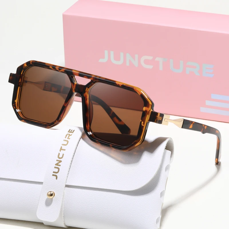 

JUNCTURE Fashion Women Sunglasses dress up Sun Glasses Big frame Gradient Lady Glasses Party Holiday Gifts Sunglasses for Women