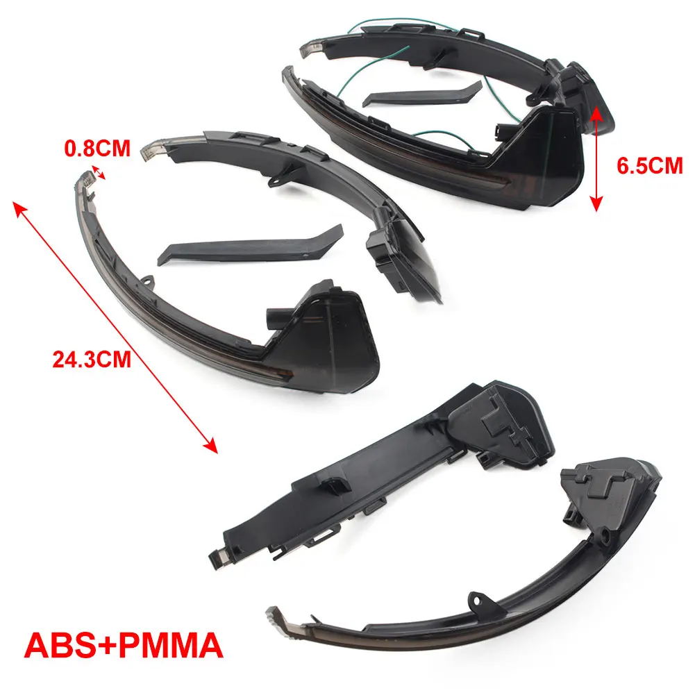 2 шт. автомобильные динамические светодиодные указатели поворота бокового зеркала для Audi A1 8X 2011 2012 2013 2014 2015 2016 2017 2018 2019