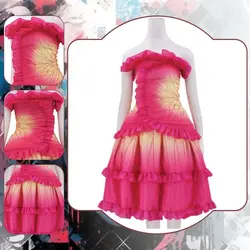Wicked Glinda Cosplay Women Dress Costume Fantasia Disguise for Girls Glinda Skirt Crown Roleplay Outfit Halloween Carnival Suit