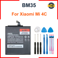 BM35 Xiao mi Battery For Xiaomi Mi 4C M4C Mi4C BM35 High Quality Phone Replacement Batteries 3080mAh