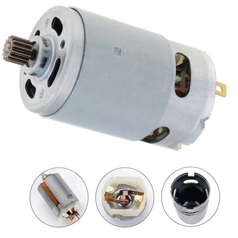 Электродвигатель с щеткой RS550 21 в, 14 зубьев, подходит для беспроводной фотопилы 4, 6 дюймов, аксессуары для электроинструментов