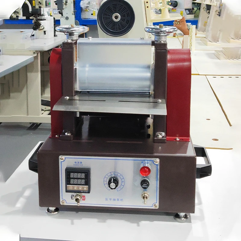 Core Gear Components for Sole Press for Straps Shoes Belts Shoes GL-Q130S Automatic Delicate Tape Leather Folding Machine