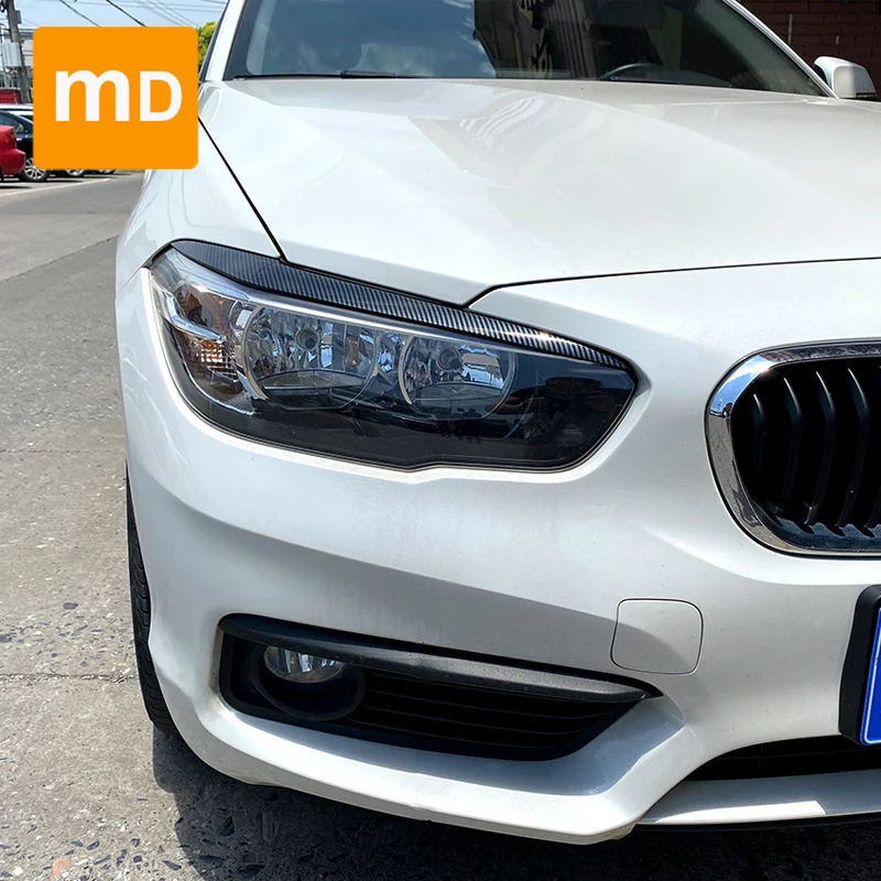 

Для 2015-2019 BMW 1 серии F20 118i 120i передняя фара для бровей глаз декоративная наклейка для бровей Модифицированная ресница