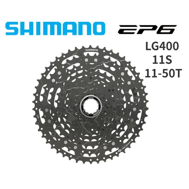 

SHIMANO CUES LINKGLIDE CS LG400 11S 50T Cassette 11 speed For MTB Long-Lasting E-Biking Performance Bike
