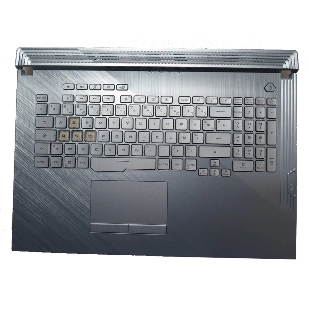 

Laptop PalmRest&keyboard For ASUS G731G G731GU Ice Blue Top Case French/Korean glacier blue AZERTY backlit keyboard