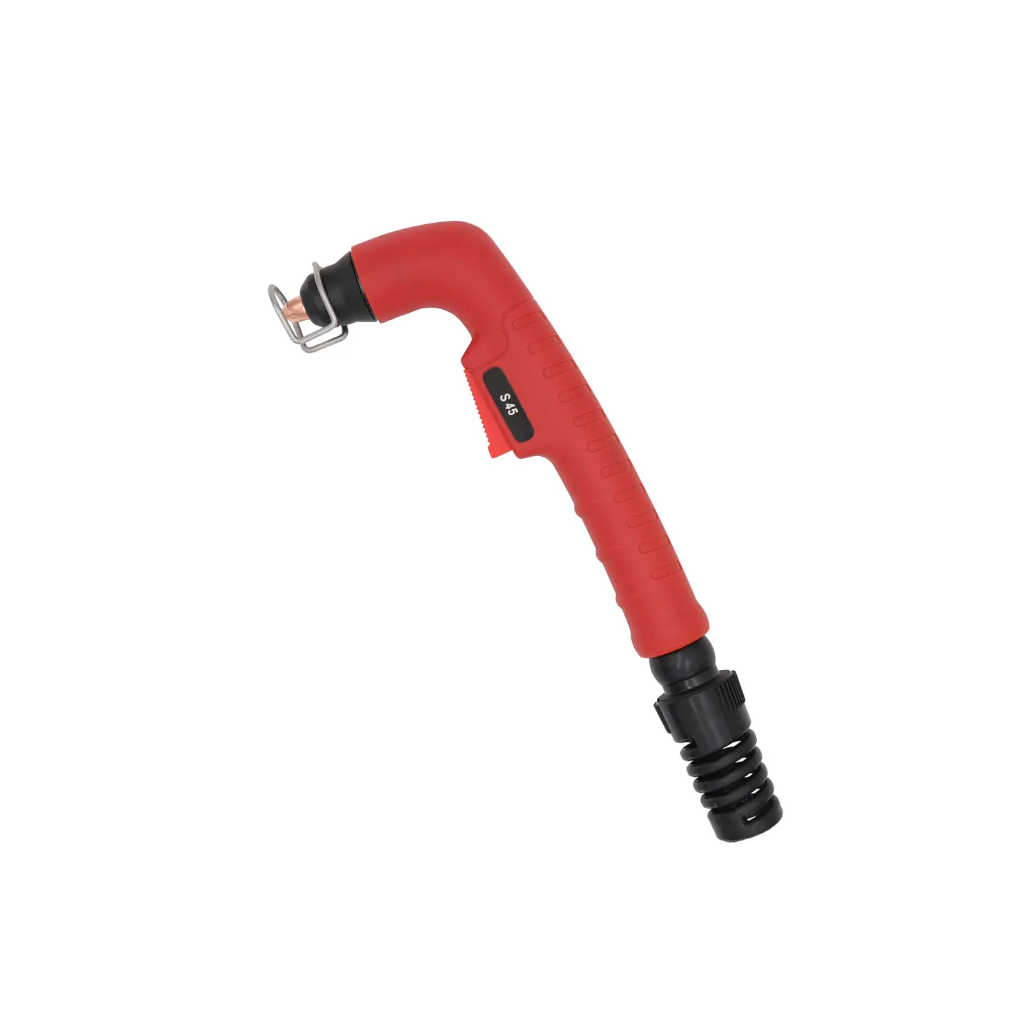 

S45 Air Plasma Cutting Torch Body Red Handle Not High Frequency Pilot Arc Back Striking Cutter 40A