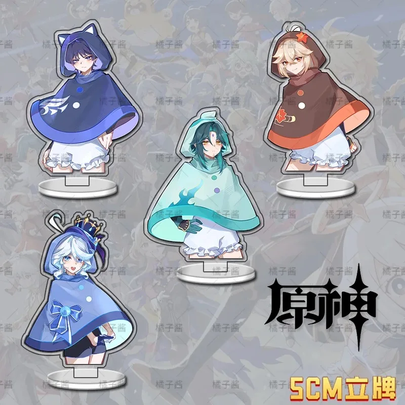 

Genshin Impact установка бренда skirmisher Funina, высокопрофильный студенческий стол, небольшой орнамент в стиле аниме для косплея.