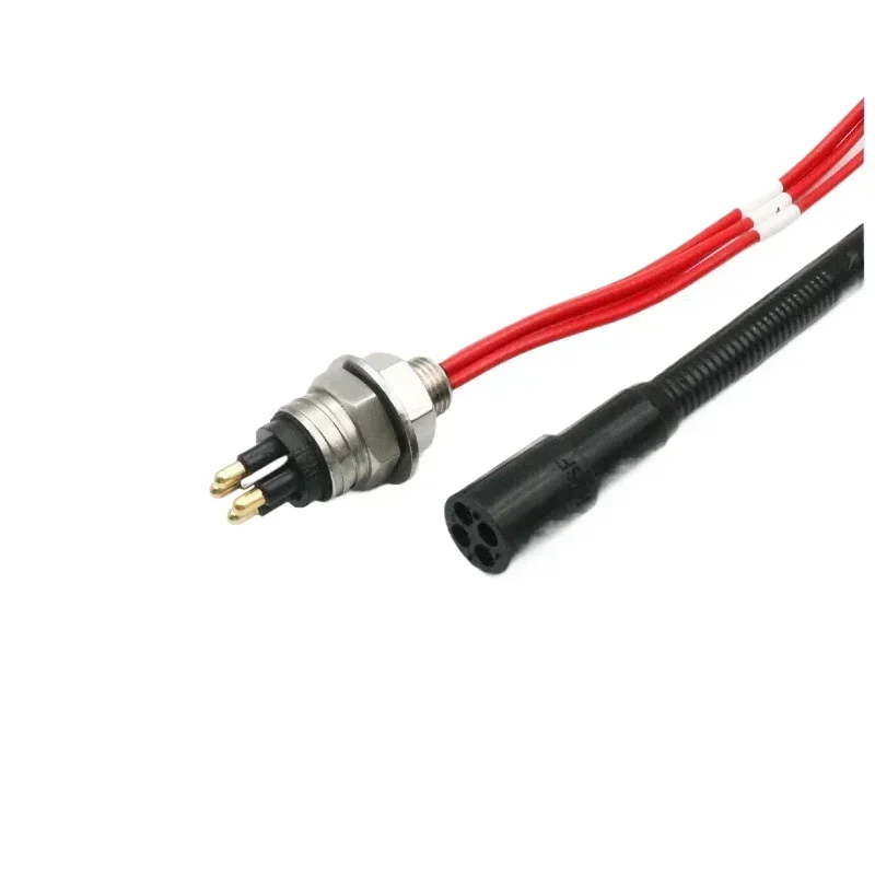 exquisite craftsmanship 20A4 core watertight connector, waterproof 7000 meters male and female docking plug