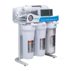 400/600gpd Water Purifier Reverse Osmosis System Pure Water Machine Reverse Osmosis Water Filter Automatic Flush Aquarium System