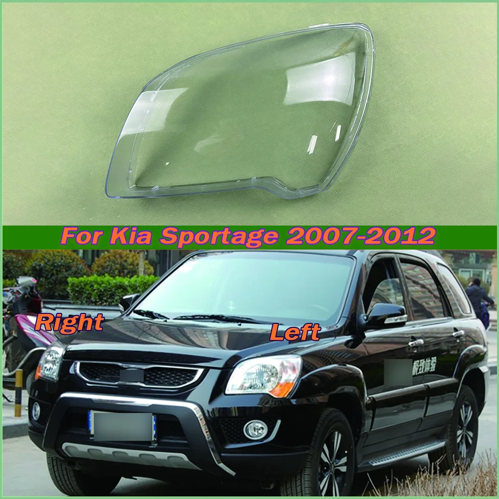 

For Kia Sportage 2007-2012 Car Accessories Rear Taillight Shell Tail Lamp Cover Brake Lights Mask Replace The Original Lampshade