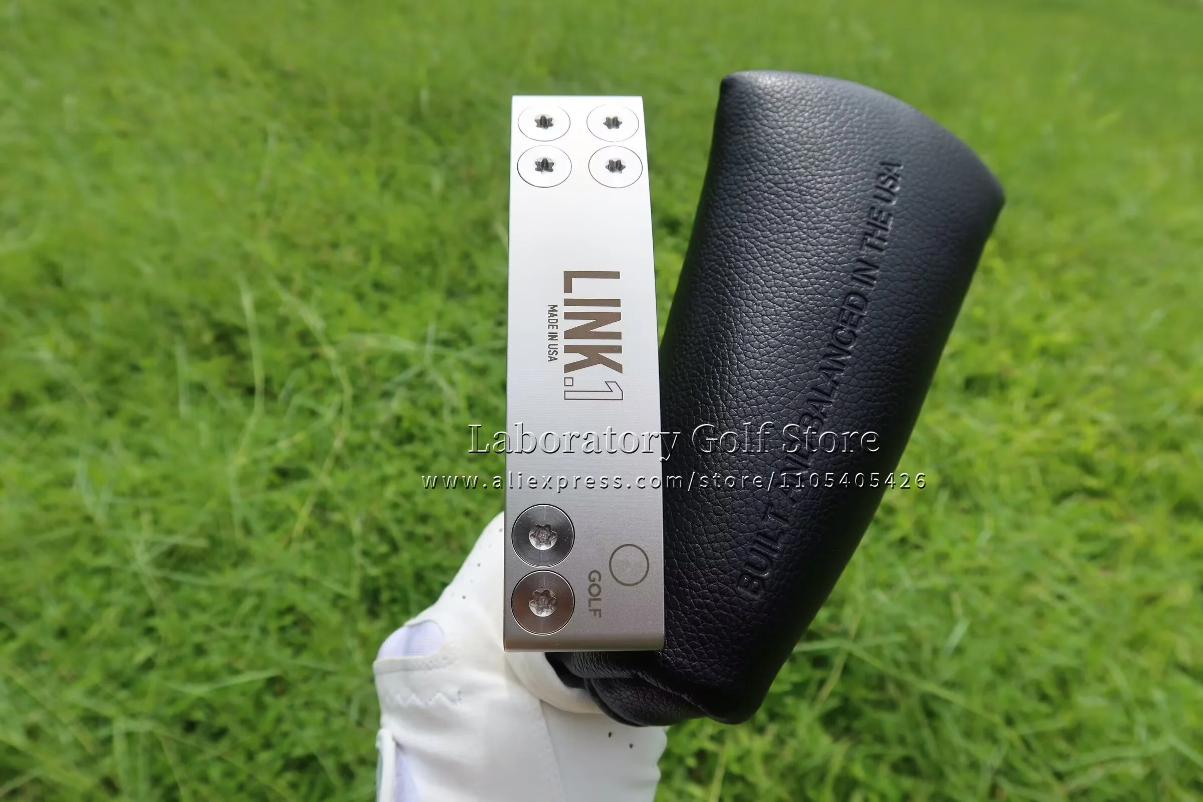 LINK.1 golf putter Silver 33-36 inch Straight bar straight line balanced stable putter golf club With ACCRA Shaft high quality