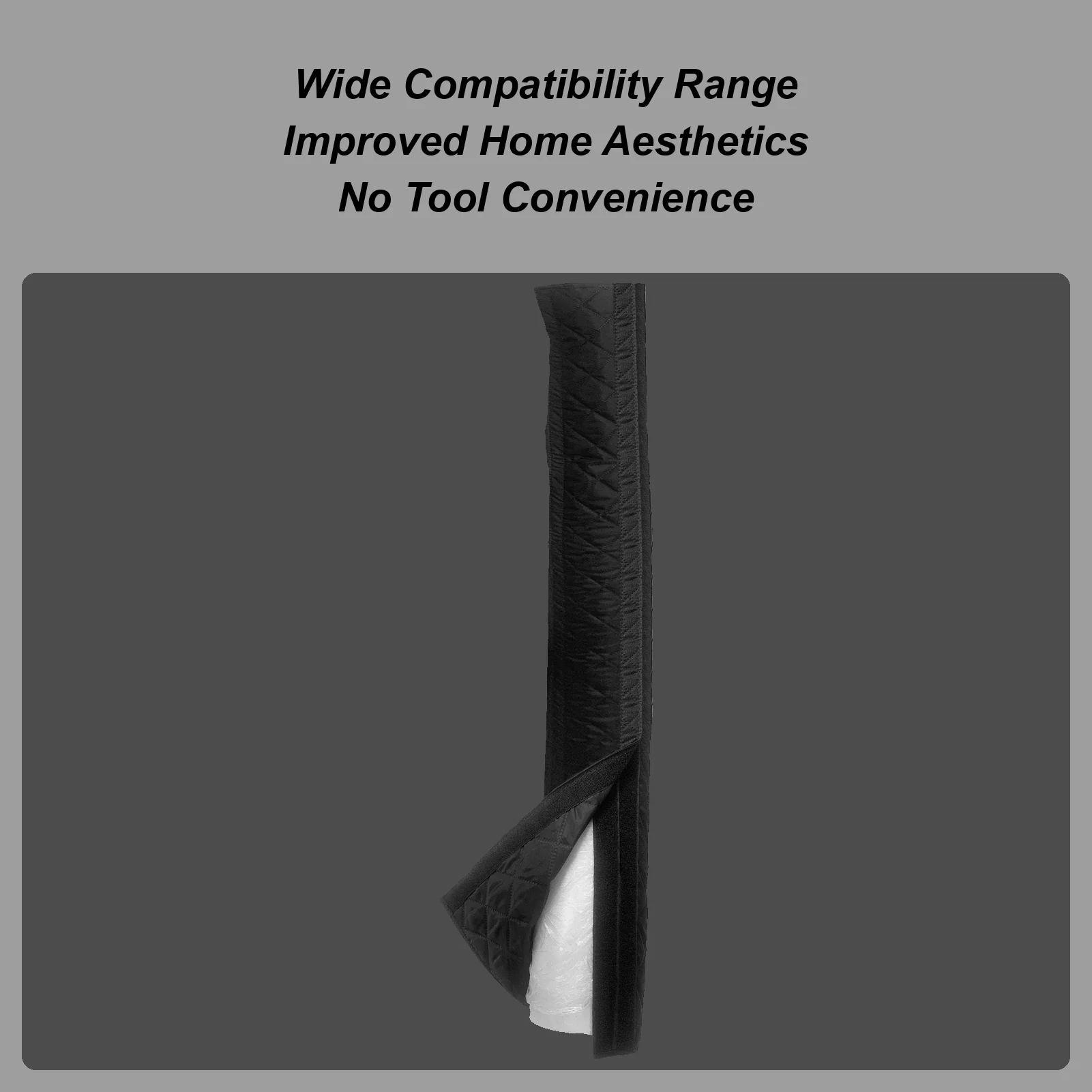 

Portable AC Hose Cover Air Conditioner Hose Insulation Wrap Hose Duct Vent Cover Versatile Dustproof Protection For Home Dorm