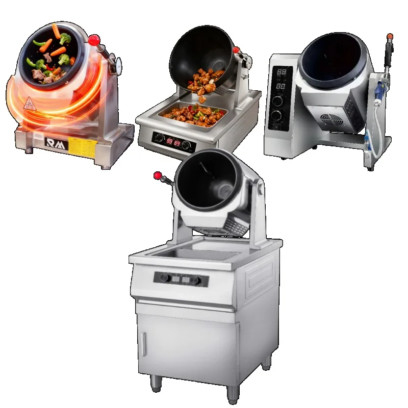 Intelligent a Scale Other Food Processing Machinery Cook Noodle Rice Stir Fry Cooking Machines for Small Businesses Idea at Home