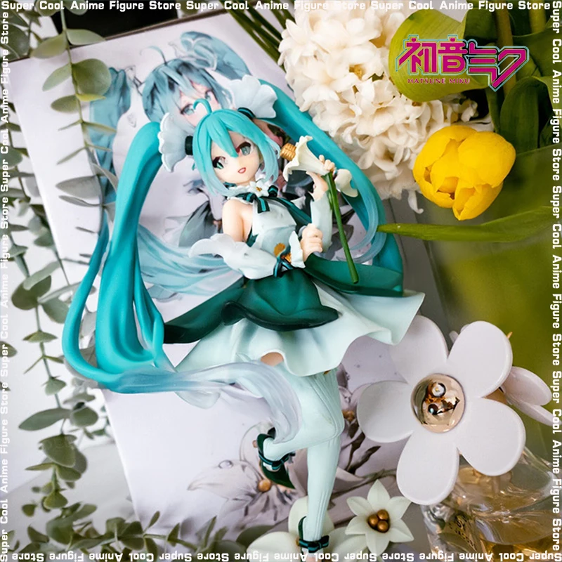 

Original Taito Hatsune Miku Figure 39 Anniversary Day Lottery Anime Figure Collectible Vocaloid Action Model Toys