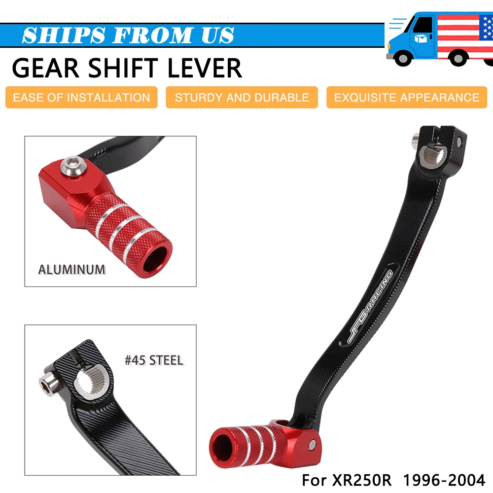 

Для HONDA XR250R XR 250R 1996, 1997, 1998, 1999, 2000, 2001, 2002, 2003, 2004, аксессуары для мотоциклов, рычаг переключения передач с ЧПУ, грязевой пит-байк