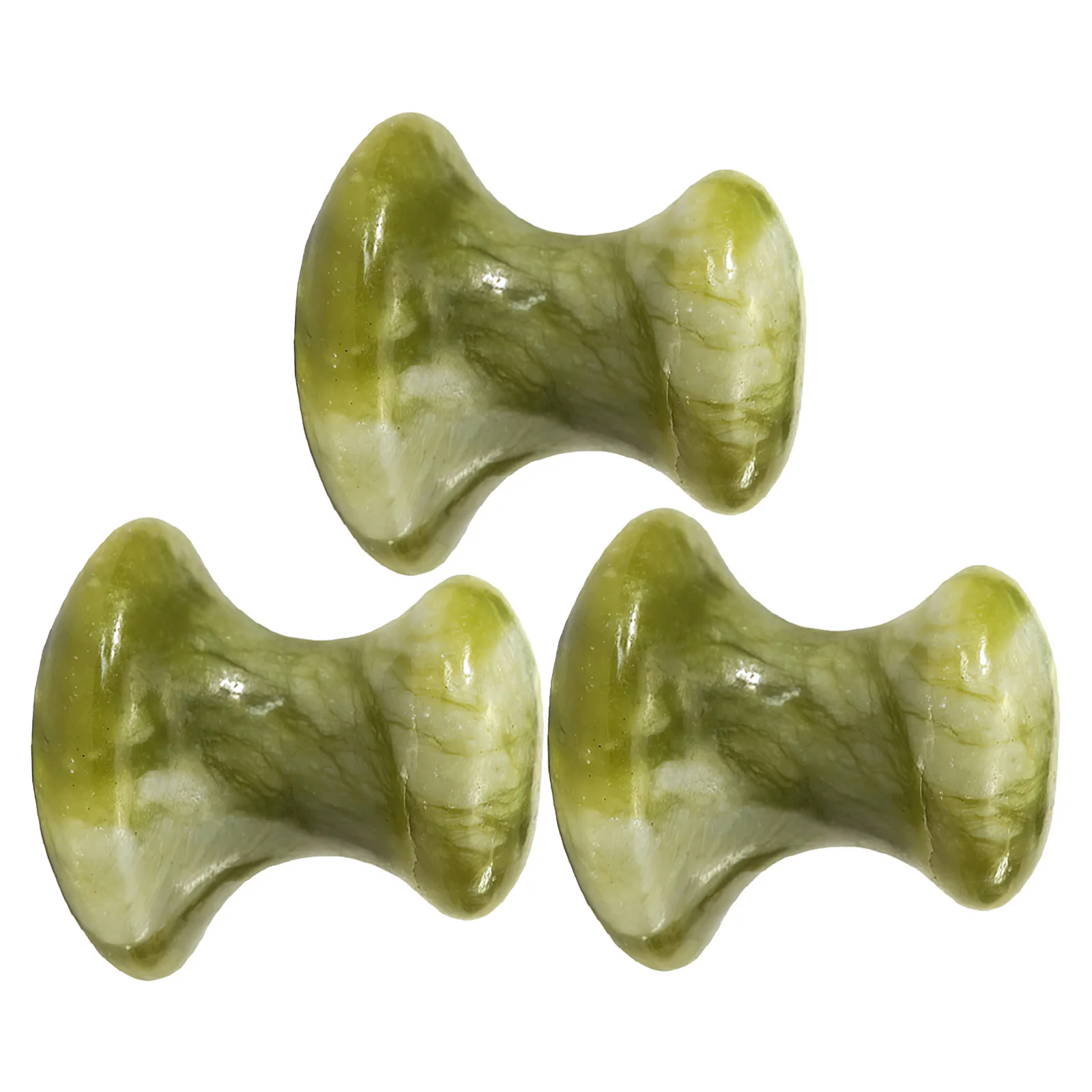 3 قطعة على شكل الفطر اليشم تدليك الوجه حجر أداة تهذيب الوجه جهاز تدليك لمراكز التجميل غوا شا حجر الوجه العناية بالبشرة تدليك لوازم #2