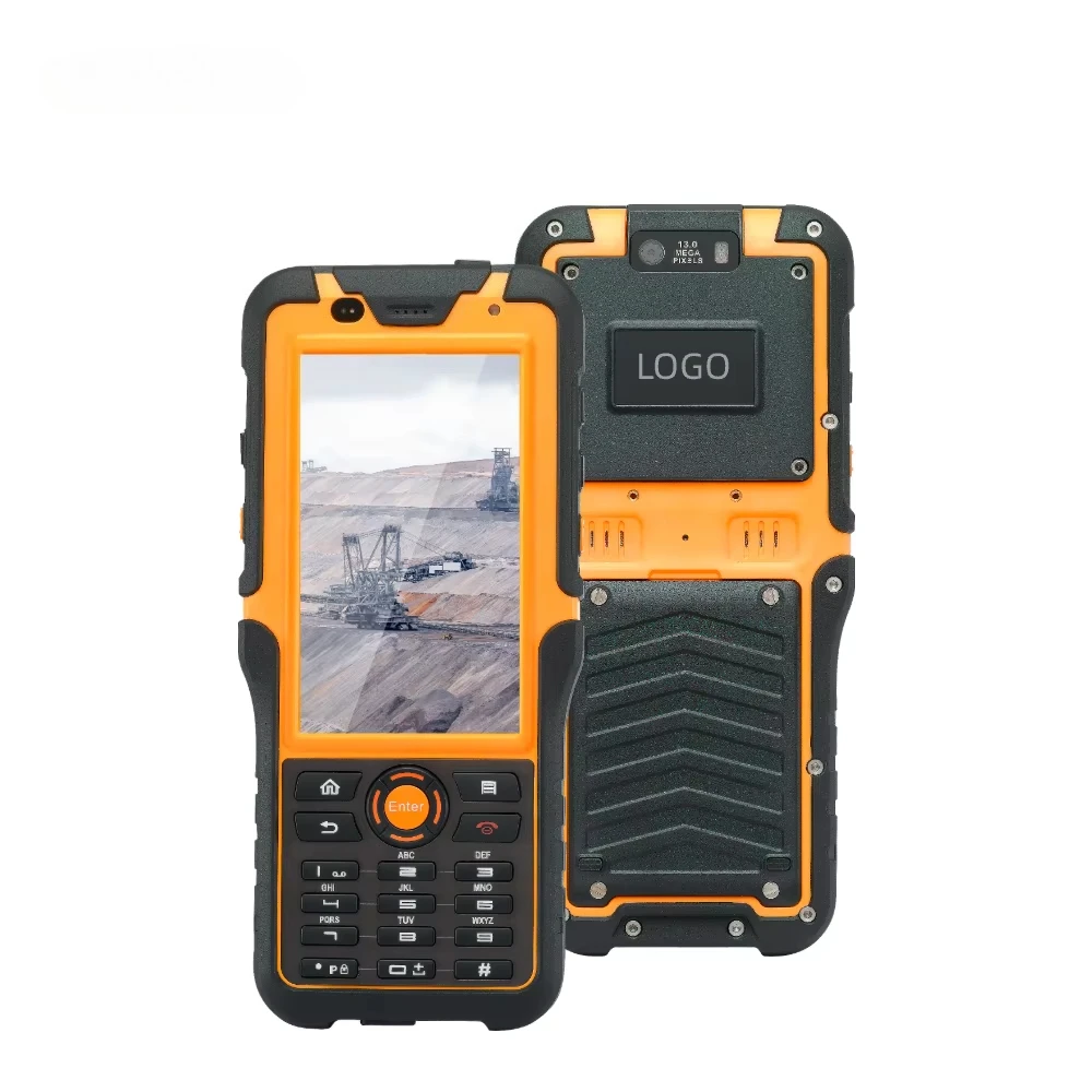 OEM S50 Industrial PDA Rugged Explosion-proof Android 4G LTE NFC LF HF UHF RFID Barcode 2D Scanner Reader Optional