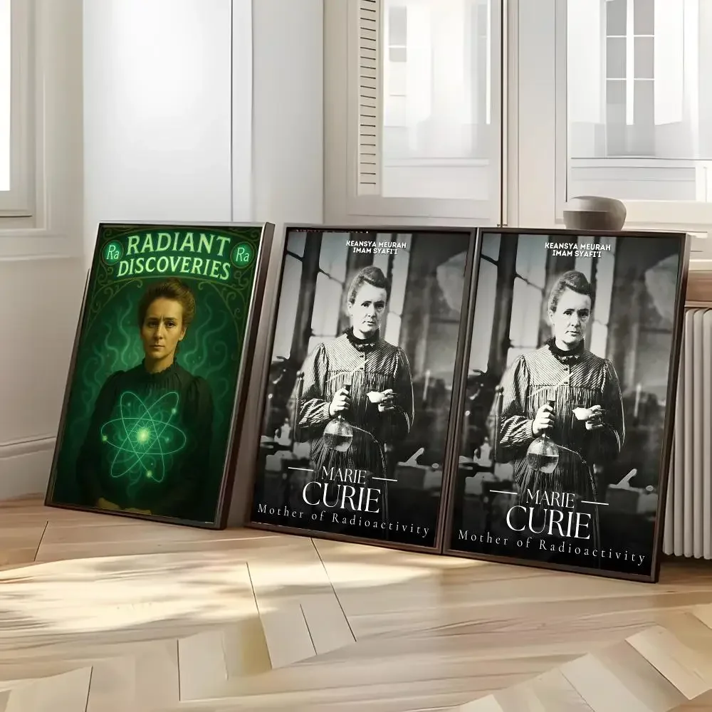 Scientist History Marie Curie Poster Distinct Home Decor Concepts Chic Indoor Art Pieces
