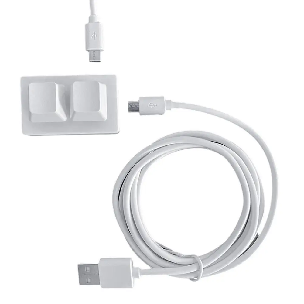 2 KEYS Programming Macro Custom Keypad Red Switches RGB One Handed Mechanical Gaming Keyboard For PC Laptop